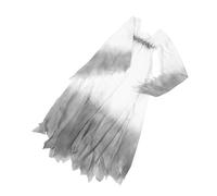 Beaupretty Vestito Da Sposa Zombie Strega Vestito Da Sposa Costume Spaventoso Per Donna Costume Da Fantasma Per Adulti Vestito Da Fantasma Bianco Costume Di Halloween Da Donna Costume