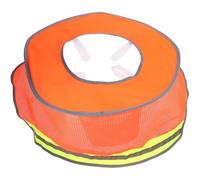 Beaupretty Visiera Parasole per Casco Protettivo Protezione Collo a Tutta Lunghezza, Striscia Riflettente Alta Visibilità, Accessorio per Cantieri e Attività All'aperto