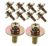 Beaupretty Viti per Rullante 20 Pezzi Viti per Blocchetti del Accessori per Batteria Facili da Installare