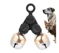 Beau's Bells V2 | Localizzatori di collare per cani e gatti, Grande, Rame