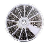 Beausoleil 12 Stili 600 Pezzi Viti in Acciaio Inox Impostare Viti Metalliche per Occhiali Telefono Portatile PC