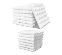 Beausoleil Confezione da 12 pannelli acustici, pannelli in schiuma insonorizzati, cunei di insonorizzazione per studio, parete in schiuma per ridurre il rumore, per studio musicale, ecc.