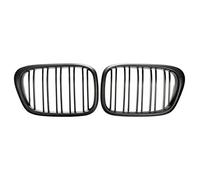 Beausoleil Griglie di Ricambio a Doppia Lamella per Paraurti per E39 5 Series 525528 1995-2004 Nero Opaco