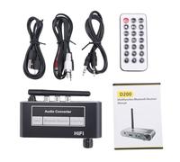 Beausoleil HiFi Bluetooth 5.2 Ricevitore Audio Coassiale Convertitore Digitale ad Analogico Adattatore Stereo AUX 3,5 Mm