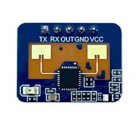 Beausoleil Modulo di Rilevazione del Movimento del Sensore Radar di Presenza Umana MmWave LD2410C 24G
