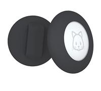 Beausoleil Supporto per collare di gatto per supporto per collare di gatto Air Tag compatibile con il localizzatore GPS, confezione da 2 custodie di protezione, colore: Nero