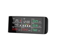 Beausoleil Tuya 9 in 1 WIFI Rilevatore di Qualità Aria CO2 Tester di Gas PM2.5 PM10 TVOC Monitor di Formaldeide LED Display Sensore Infrarosso
