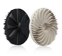 BEAUTAIL Spazzola esfoliante per il corpo in silicone di quinta generazione, spazzola esfoliante delicata per pelli sensibili, design innovativo con setole in silicone per una buona schiuma, manico