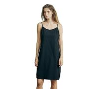 BEAUTELICATE Sottoveste Donna Cotone Lavato Cort Antistatico Abitino Sottoveste Sottogonna Loose Fit per Abiti Camicia da Notte Pigiama Intimo Estiva Nero, M