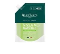 BeauTerra Sapone liquido di Marsiglia Menta Limone – Eco-Ricarica 900 ml