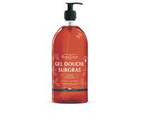 BeauTerra - Gel doccia surgras 1L - per pelli sensibili - senza sapone - corpo e capelli - profumo monoi - olio di monoi - 100% prodotto in Francia