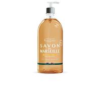 BeauTerra - Sapone di Marsiglia Liquido, 1L - Vaniglia e Miele - Corpo e Mani - 96,5% di Ingredienti di origine naturale - 100% Made in France