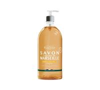 BeauTerra - Sapone di Marsiglia Liquido, 1L - Vaniglia e Miele - Corpo e Mani - 96,5% di Ingredienti di origine naturale - 100% Made in France