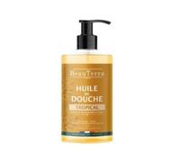 BeauTerra - Olio di Doccia, 750 ml - Tropicale - Senza Sapone - Olio di Argan e Macadamia Bio - Idrata e ringiovanito - Made in France