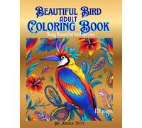 Beautiful Birds Adult Coloring Book