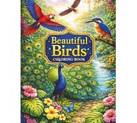 Beautiful Birds Coloring Book