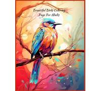 Beautiful Birds Coloring Page For Adults