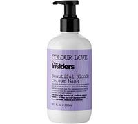 Beautiful Blonde Colour Mask by The Insiders - Maschera colorante nutriente e ricostruente per capelli biondi, pigmenti anti gialli - 300 ml