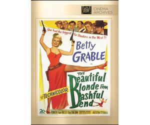 Beautiful Blonde From Bashful Bend (DVD) Rudy Vall Betty Grable Cesar Romero