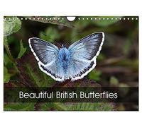 Beautiful British Butterflies (Wall Calendar 2026 DIN A4 landscape), CALVENDO 12 Month Wall Calendar: Evoking British butterflies at their finest