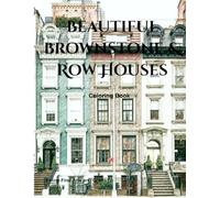 Beautiful Brownstones and Row Houses Coloring Book
