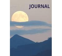 Beautiful Devotional Prayer Journal, 8 X 11.5": 100 College Ruled Pages for Sermon Notes, Bible Study, and Prayer Tracking | Hard Cover with Inspiring Landscape