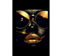 Beautiful Face 11: A5 squared notebook with margins in a beautiful hard cover | for school pupils and students | 160 pages