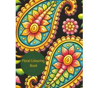 Beautiful Floral Colouring: Large print| Zentangle Manadala coloring Patterns| 8.5x11 size| 50+ pages| Colouring for adults, seniors, teens| Mindful ... gifts for yourself, coworkers, families