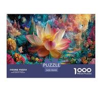 Beautiful Flowers 1000 Pezzi Puzzle Classici Per Adulti E Bambini ≥12 Anni Giochi Del Cervello Per Appassionati Esperti Decorazione Casa Allenamento Memoria Attenzione 70x50cm/1000pcs