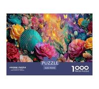 Beautiful Flowers 1000 Pezzi Puzzle Classici Per Adulti E Bambini ≥12 Anni Giochi Del Cervello Sfida Impossibile Decorazione Casa Difficile Alta Qualità Pz 70x50cm/1000pcs