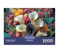 Beautiful Flowers 1000 Pezzi Puzzle Classici Per Adulti E Bambini ≥12 Anni Giochi Rilassamento E Intelligence Per Appassionati Esperti Decorazione Casa Antistress Concentration Hobby 70x50cm/1000pcs