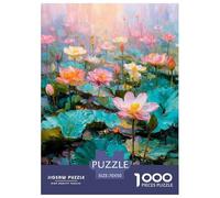 Beautiful Flowers 1000 Pezzi Puzzle Classici Per Adulti E Bambini ≥14 Anni Giochi Del Cervello Per Appassionati Esperti Decorazione Casa Allenamento Memoria Attenzione 70x50cm/1000pcs