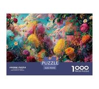 Beautiful Flowers Jigsaw Puzzle 1000 Pezzi Classici Per Adulti E Bambini ≥14 Anni Giochi Del Cervello Sfida Impossibile Regalo Amore Amico Hobby Creativo 70x50cm/1000pcs