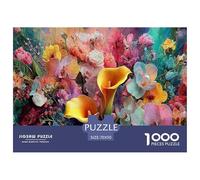 Beautiful Flowers Jigsaw Puzzle 1000 Pezzi Classici Per Adulti E Bambini ≥14 Anni Giochi Del Cervello Sfida Impossibile Regalo Amore Amico Hobby Creativo 70x50cm/1000pcs