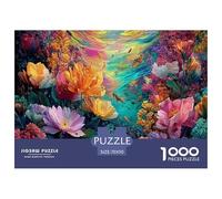 Beautiful Flowers Jigsaw Puzzle 1000 Pezzi Classici Per Adulti E Bambini ≥14 Anni Giochi Educativi Sfida Impossibile Decorazione Casa Difficile Allenamento 70x50cm/1000pcs