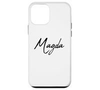 Beautiful Handwritten Font Magda Calligraphy Custodia per iPhone 12 mini