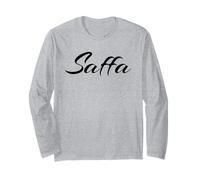 Beautiful Handwritten Font Saffa Calligraphy South Africa Maglia a Manica