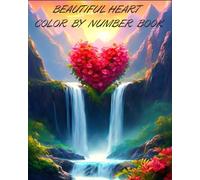 BEAUTIFUL HEART COLOR BY NUMBER BOOK