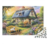 Beautiful Houses House Puzzle estremamente difficile, molto difficile da completare, adatto per adulti, 1000 pezzi (75x50 cm)