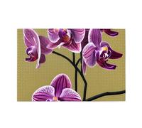 Beautiful Orchids - Puzzle orizzontale in legno, 1000 pezzi, per rilassarsi e migliorare le mani sulle abilità e la concentrazione