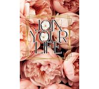 Beautiful Peony Flowers Notebook: Inspirational Journal or Diary, 120 Lined Pages