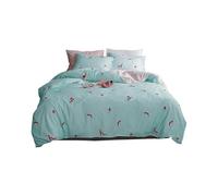 Beautiful Pepper Print Pattern Cotton Bedding Set - Quilt Cover & Pillowcase for Queen Size Bed - Soft and Stylish Home Decor