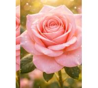 Beautiful Pink Rose Journal: Aesthetic Floral Writing Diary for Students, Work, Creativity, Daily Notes & Stationery Lovers