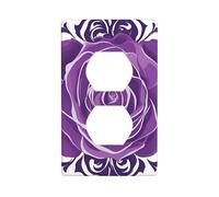 Beautiful Purple Roses Duplex Wall Panel Kit, 11,4 x 7 cm, copertura presa elettrica per interruttore presa luce, (1 pezzo)