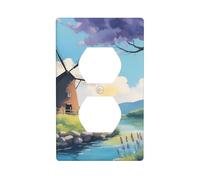 Beautiful River Windmill Duplex Siding Kit, 11,4 x 7 cm, per interruttore presa luce (1 pezzo)