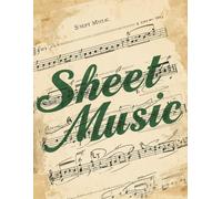 Beautiful Sheet Music Book Designed for Young and Adult Musicians Alike