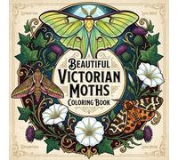 Beautiful Victorian Moths Coloring Book