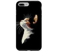 Beautiful Womens Girls Illustration Art Calico Cat Lover Custodia per iPhone 7 Plus/8 Plus