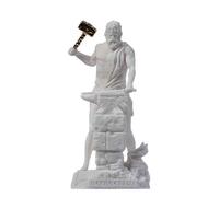 BeautifulGreekStatues Efesto Dio del fuoco, lavorazione dei metalli e l'arte della scultura 6.7 pollici