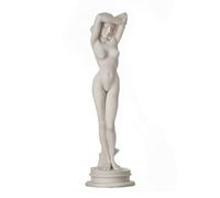BeautifulGreekStatues Scultura Statua di Afrodite in alabastro Nuda Donna Femmina Sexy Nuda 9,84" 25 cm